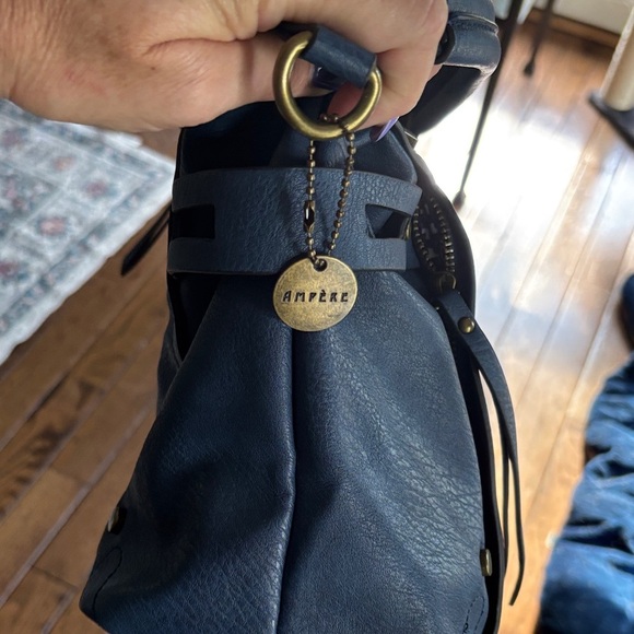 Ampère Davy Satchel in Soft Blue vegan Leather – NWOT - Picture 6 of 6